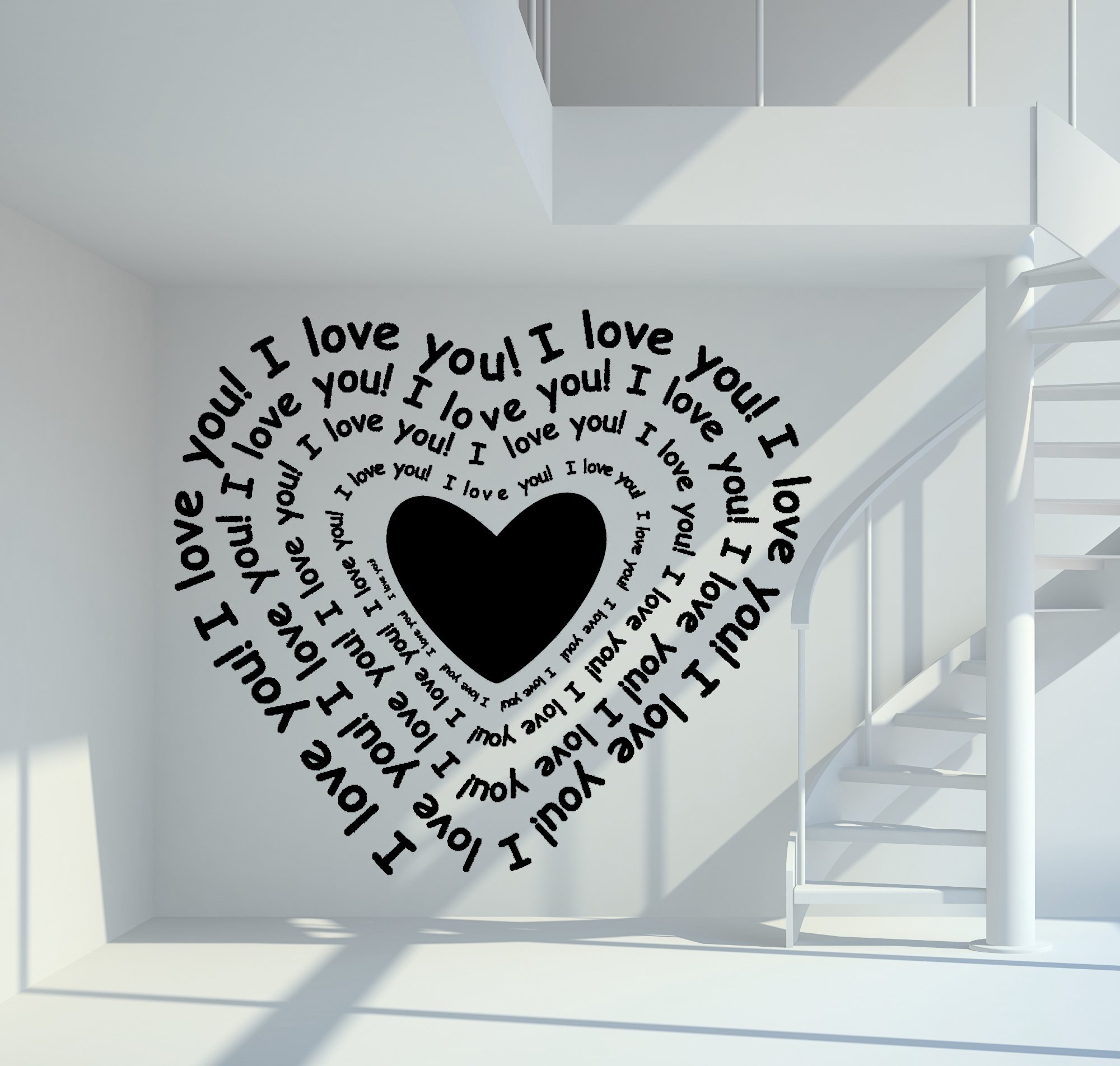 36015 Love You Wandtattoo